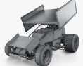 Sprint Car Red Bull 2014 3D-Modell wire render