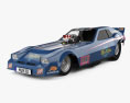 Raymond Beadle Funny Car 1985 3D-Modell
