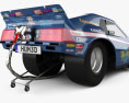 Raymond Beadle Funny Car con interior 1985 Modelo 3D