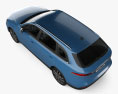 Generic SUV EV 2024 3Dモデル top view