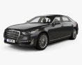 Genesis G90 with HQ interior 2020 3d model
