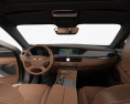Genesis G90 with HQ interior 2022 3d model dashboard