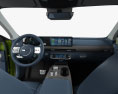 Genesis GV60 with HQ interior 2024 3d model dashboard