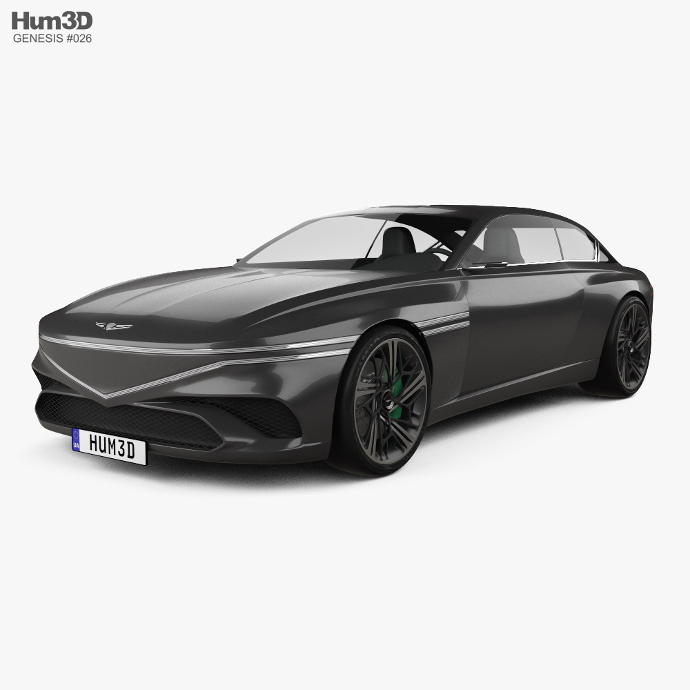 Genesis X Speedium Coupe 2024 3D模型