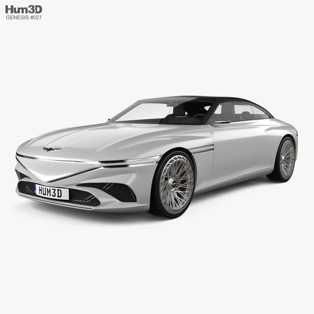 Genesis X convertible 2024 3D model