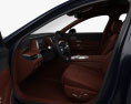 Genesis G90 LWB with HQ interior 2022 3d model seats