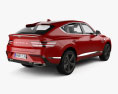 Genesis GV80 coupe 2024 3d model back view