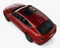 Genesis GV80 coupe 2024 3D模型 顶视图