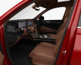 Genesis GV80 coupe with HQ interior 2023 3d model seats