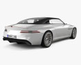 Genesis X convertible with HQ interior 2023 3d model back view