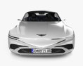 Genesis X convertible with HQ interior 2023 3d model front view