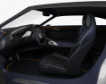 Genesis X convertible with HQ interior 2023 3d model seats