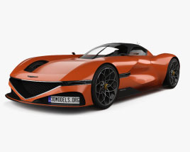 Genesis X Gran Berlinetta Vision Gran Turismo 2024 3D model