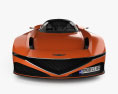 Genesis X Gran Berlinetta Vision Gran Turismo 2024 Modello 3D vista frontale