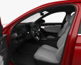 Genesis G70 with HQ interior 2022 3D 모델  seats