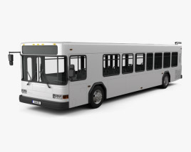3D model of Gillig Low Floor Bus 2012