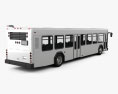 Gillig Low Floor Bus 2012 3d model back view