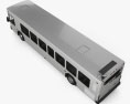 Gillig Low Floor Bus 2012 Modelo 3D vista superior