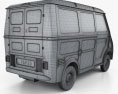 Goggomobil TL 250 (TL 400) Transporter Van 1956 3D模型