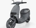 Gogoro Smartscooter 2015 3Dモデル wire render