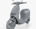 Gogoro Smartscooter 2015 3Dモデル clay render
