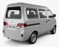 Gonow Minivan 2016 3D-Modell Rückansicht