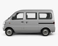 Gonow Minivan 2016 3D 모델  side view