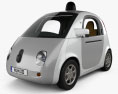 Google Self-Driving Car 2015 Modèle 3d