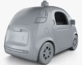 Google Self-Driving Car 2015 3Dモデル
