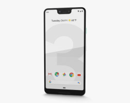Google Pixel 3 XL Clearly White 3D model