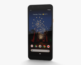 Google Pixel 3a Clearly White 3D model