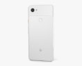 Google Pixel 3a Clearly White Modello 3D