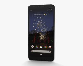 Google Pixel 3a XL Clearly White 3D model