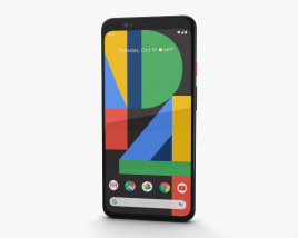 Google Pixel 4 XL Clearly White Modelo 3d