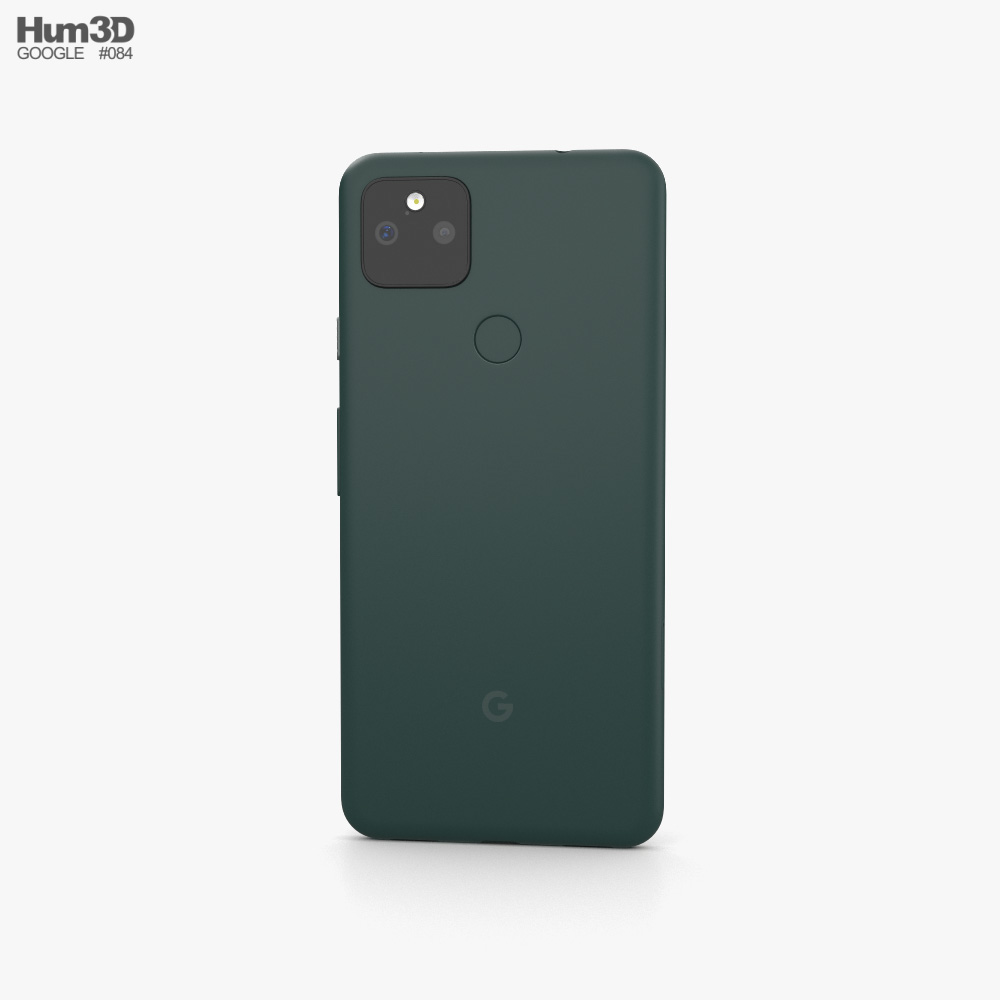 Google Pixel 5a 5G Mostly Black 3Dモデル ダウンロード