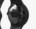 Google Pixel Watch Matte Black Case Obsidian Band 3D 모델 