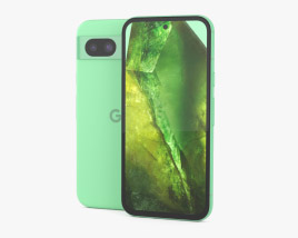 Google Pixel 8a Green Aloe 3Dモデル