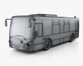 Grande West Vicinity Автобус 2019 3D модель wire render