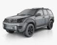 Great Wall Hover (Haval) H3 2012 3d model wire render