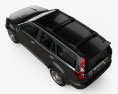 Great Wall Hover (Haval) H3 2012 3d model top view