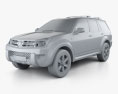 Great Wall Hover (Haval) H3 2012 3d model clay render