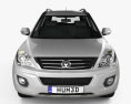 Great Wall Hover (Haval) H6 2016 3d model front view