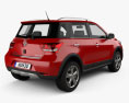 Great Wall Haval M4 2015 3d model back view