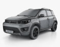Great Wall Haval M4 2015 3d model wire render