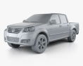 Great Wall Wingle 2014 3D-Modell clay render