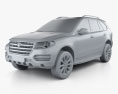 Great Wall Haval H8 2016 Modèle 3d clay render