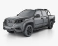 Great Wall Wingle 6 2017 3D-Modell wire render