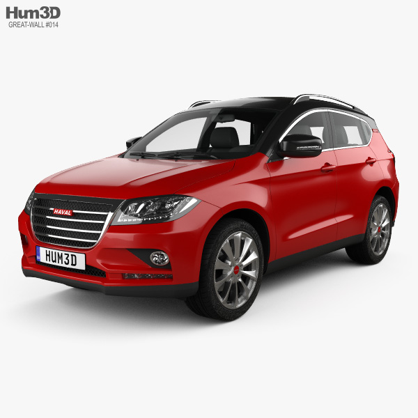 Great Wall Haval H2 2017 3D model