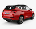 Great Wall Haval H2 2017 3D модель back view