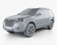 Great Wall Hover H3 2017 Modello 3D clay render